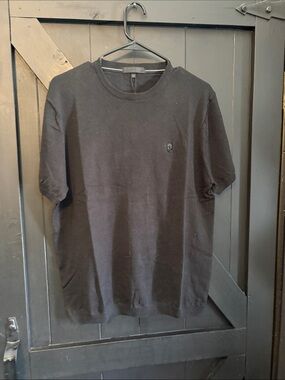 Men's Short Sleeve Crew Neck Tee in Black